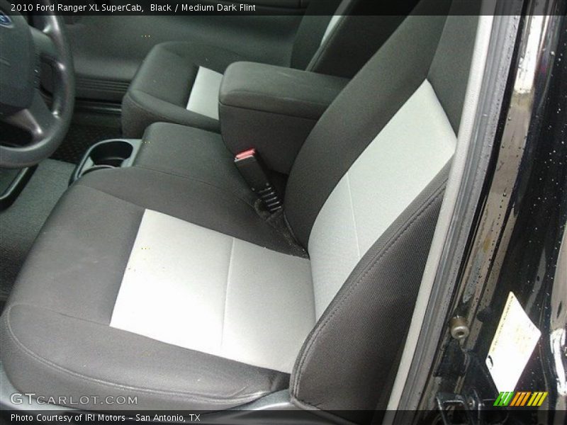 Black / Medium Dark Flint 2010 Ford Ranger XL SuperCab