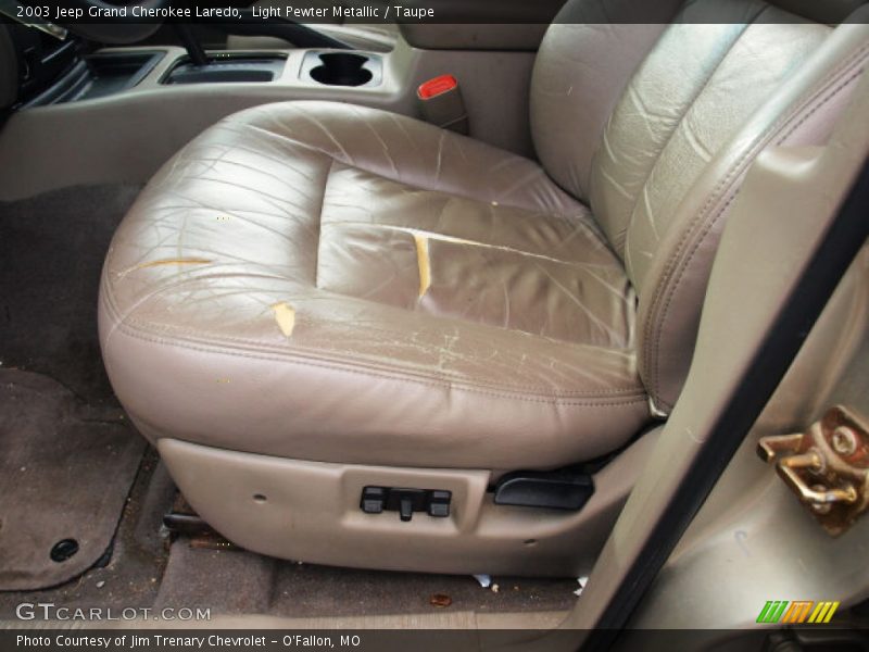Light Pewter Metallic / Taupe 2003 Jeep Grand Cherokee Laredo