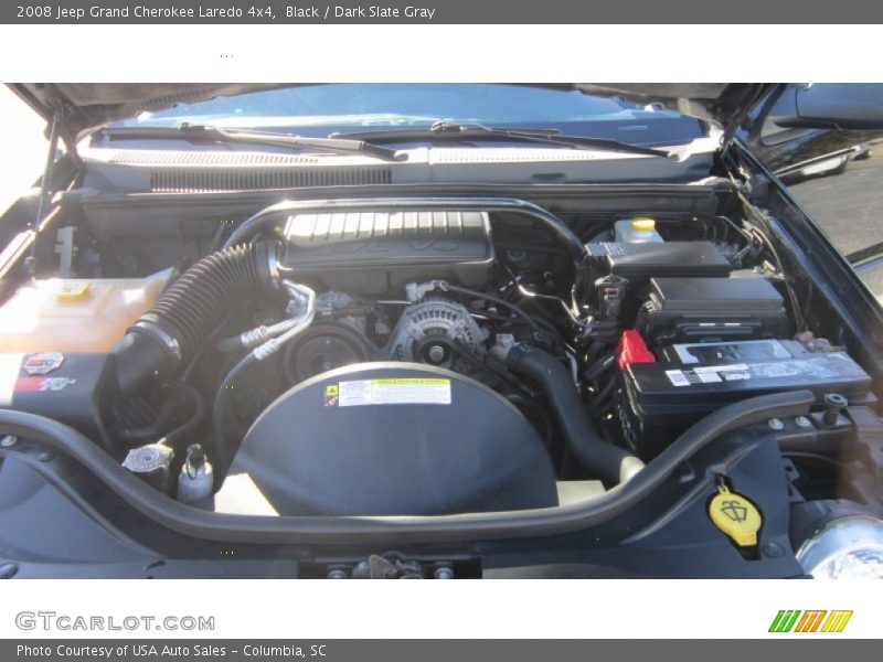 Black / Dark Slate Gray 2008 Jeep Grand Cherokee Laredo 4x4