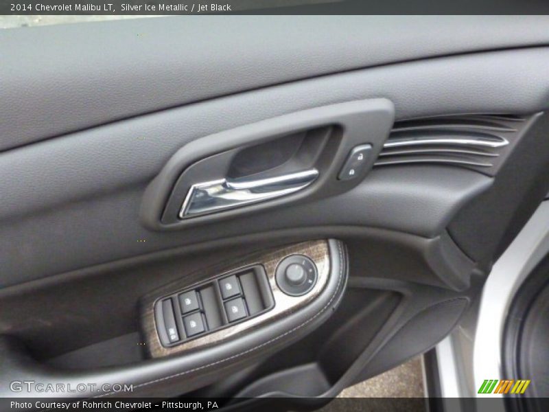 Silver Ice Metallic / Jet Black 2014 Chevrolet Malibu LT