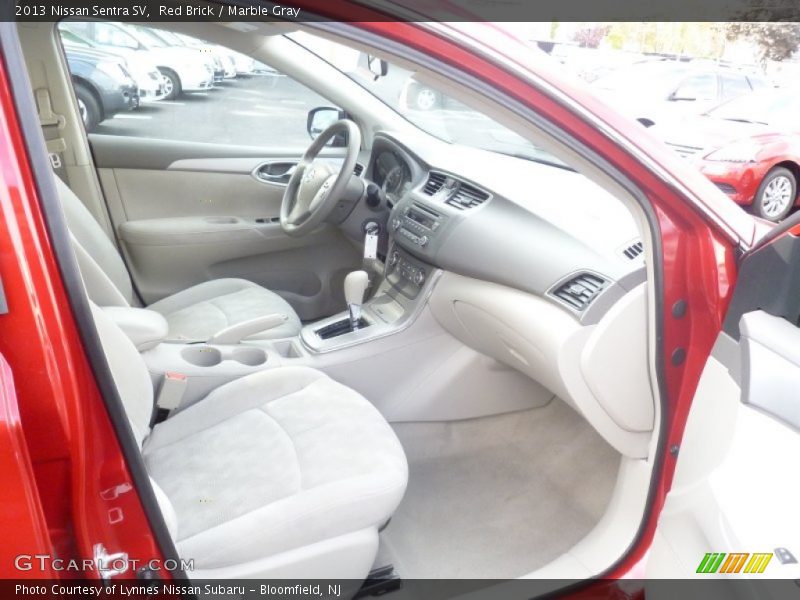 Red Brick / Marble Gray 2013 Nissan Sentra SV