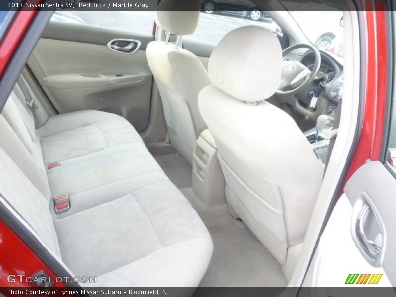 Red Brick / Marble Gray 2013 Nissan Sentra SV