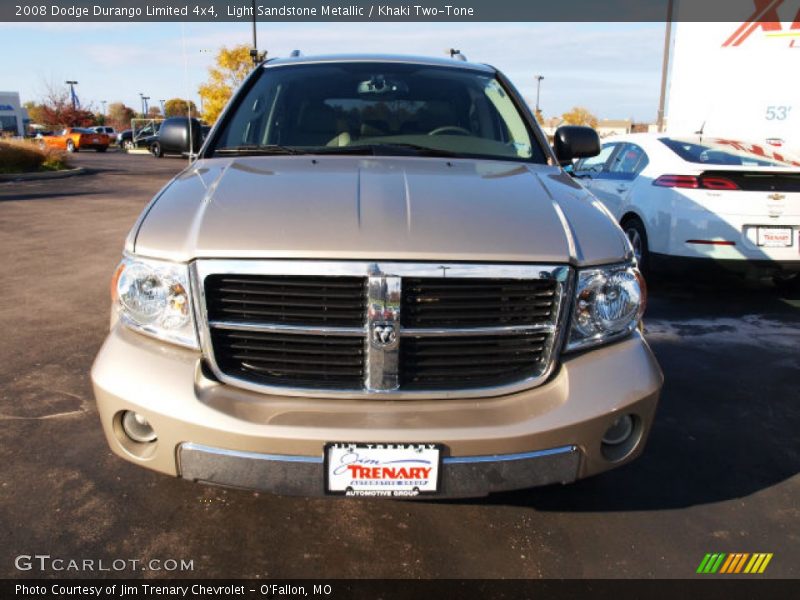 Light Sandstone Metallic / Khaki Two-Tone 2008 Dodge Durango Limited 4x4