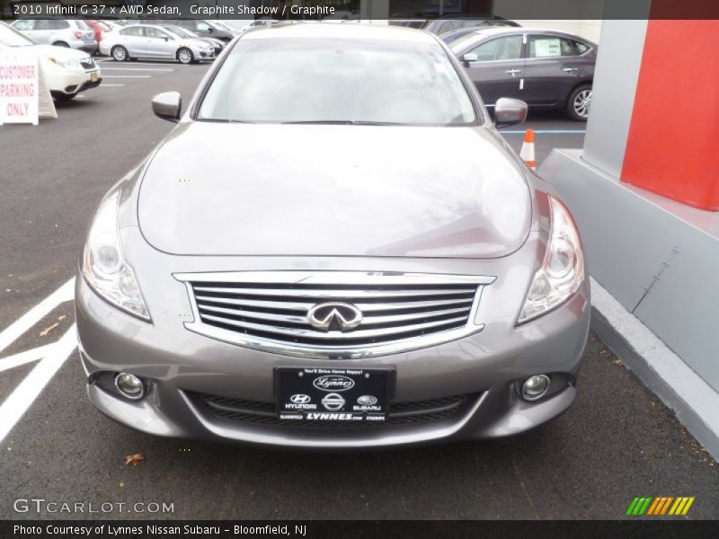 Graphite Shadow / Graphite 2010 Infiniti G 37 x AWD Sedan