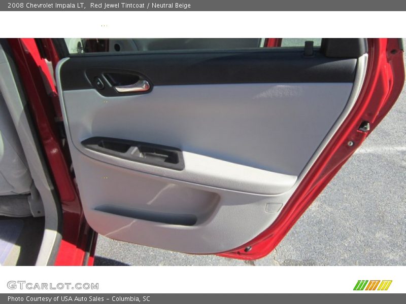 Red Jewel Tintcoat / Neutral Beige 2008 Chevrolet Impala LT