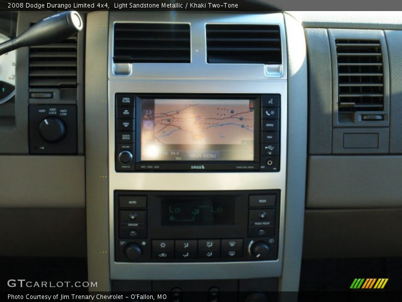 Light Sandstone Metallic / Khaki Two-Tone 2008 Dodge Durango Limited 4x4