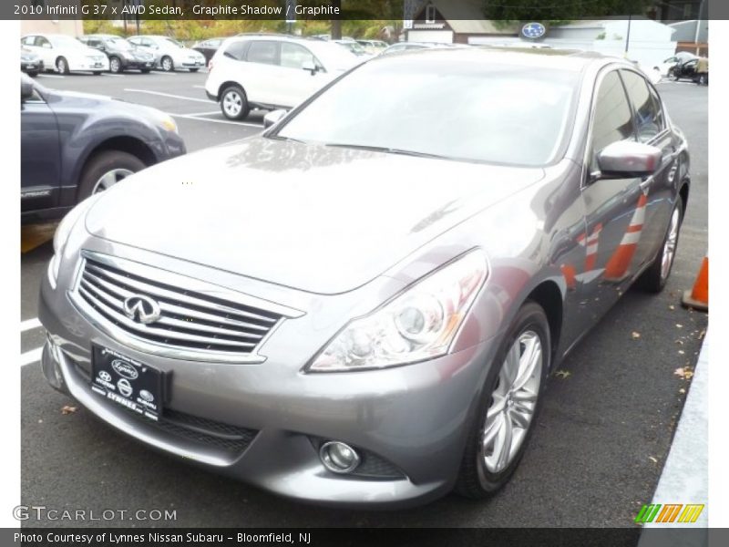 Graphite Shadow / Graphite 2010 Infiniti G 37 x AWD Sedan