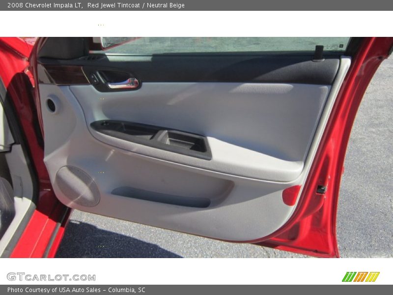 Red Jewel Tintcoat / Neutral Beige 2008 Chevrolet Impala LT