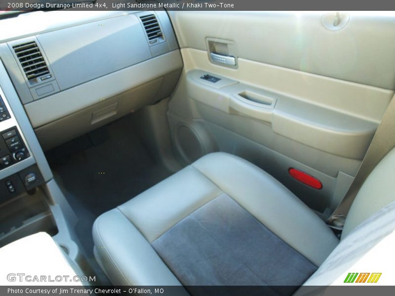 Light Sandstone Metallic / Khaki Two-Tone 2008 Dodge Durango Limited 4x4
