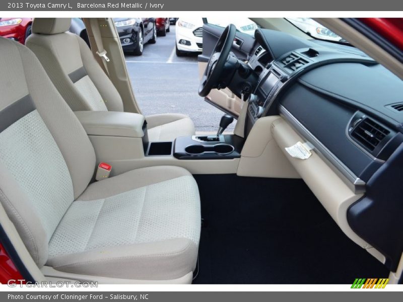 Barcelona Red Metallic / Ivory 2013 Toyota Camry L
