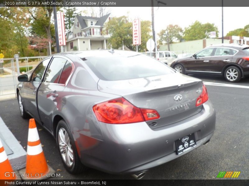 Graphite Shadow / Graphite 2010 Infiniti G 37 x AWD Sedan