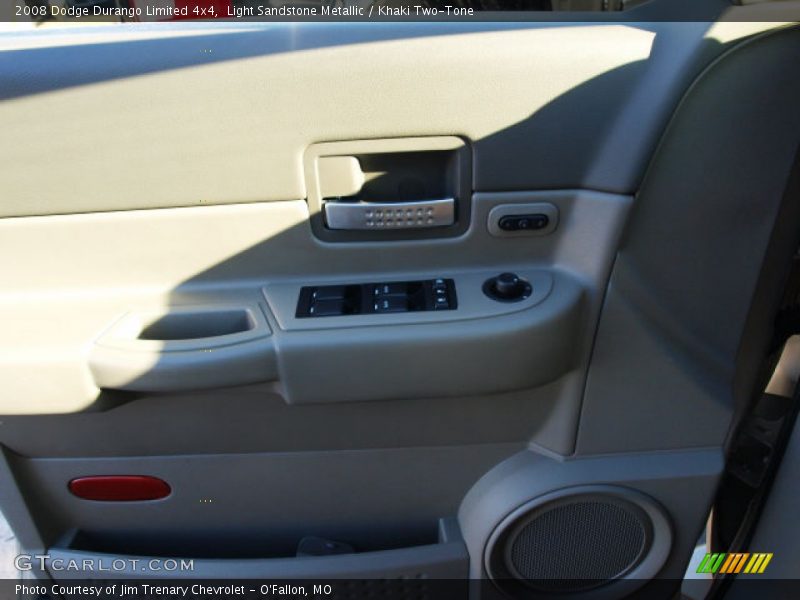 Light Sandstone Metallic / Khaki Two-Tone 2008 Dodge Durango Limited 4x4
