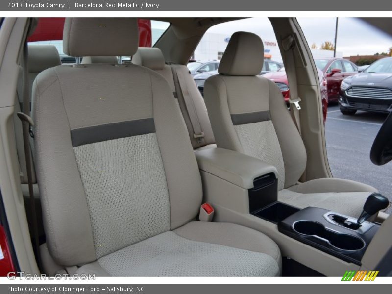 Barcelona Red Metallic / Ivory 2013 Toyota Camry L