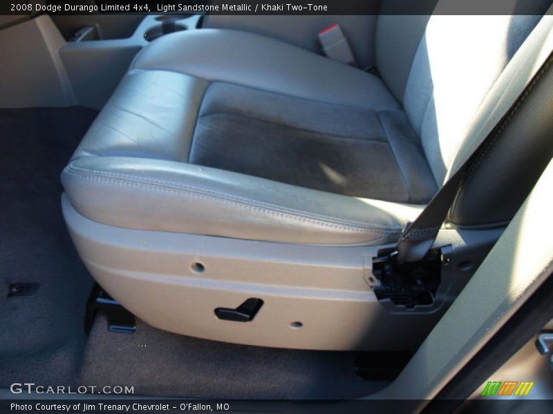 Light Sandstone Metallic / Khaki Two-Tone 2008 Dodge Durango Limited 4x4