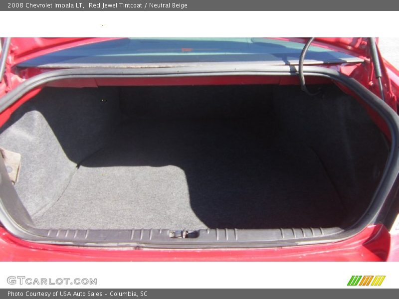 Red Jewel Tintcoat / Neutral Beige 2008 Chevrolet Impala LT