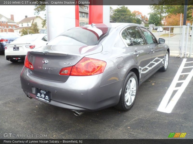 Graphite Shadow / Graphite 2010 Infiniti G 37 x AWD Sedan