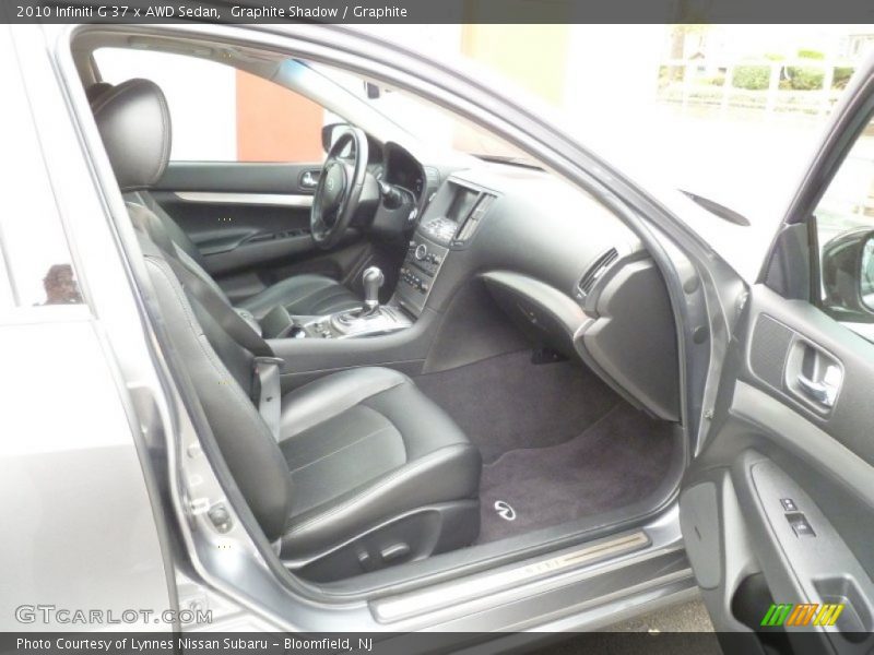 Graphite Shadow / Graphite 2010 Infiniti G 37 x AWD Sedan
