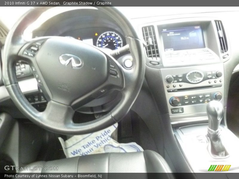 Graphite Shadow / Graphite 2010 Infiniti G 37 x AWD Sedan