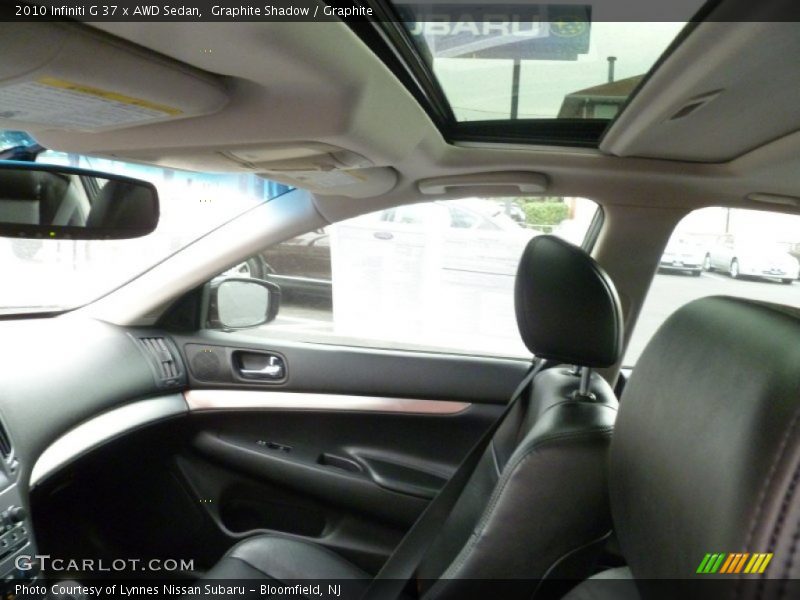 Graphite Shadow / Graphite 2010 Infiniti G 37 x AWD Sedan