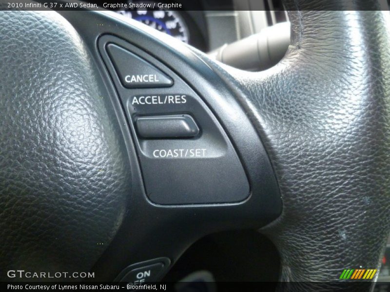 Graphite Shadow / Graphite 2010 Infiniti G 37 x AWD Sedan