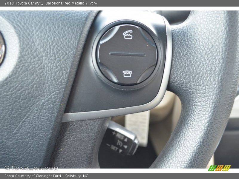 Barcelona Red Metallic / Ivory 2013 Toyota Camry L