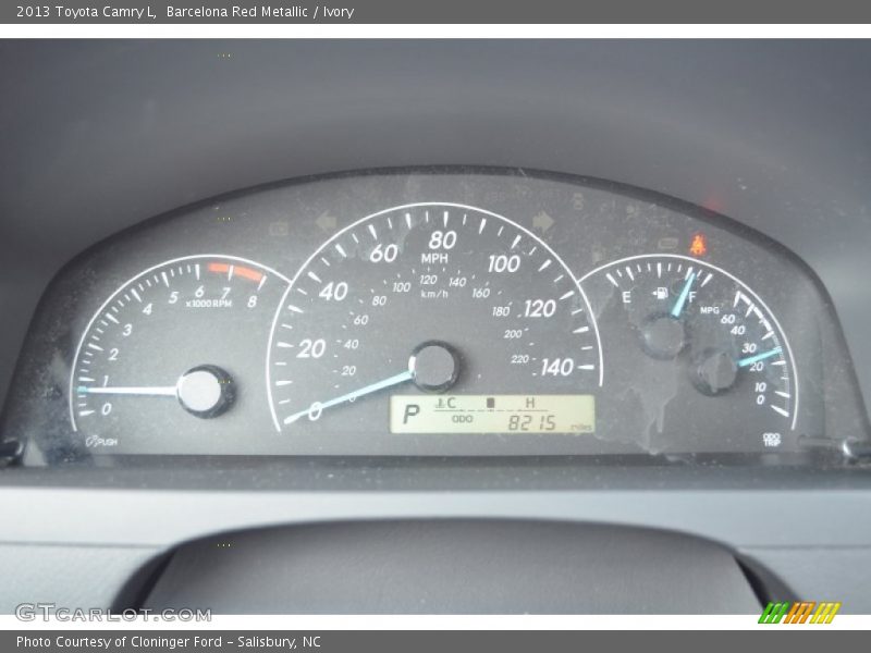 Barcelona Red Metallic / Ivory 2013 Toyota Camry L