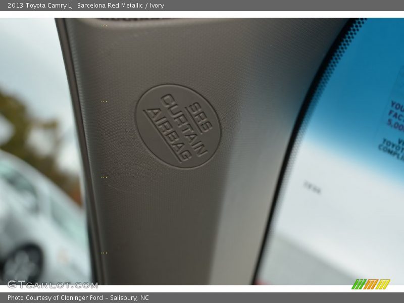 Barcelona Red Metallic / Ivory 2013 Toyota Camry L
