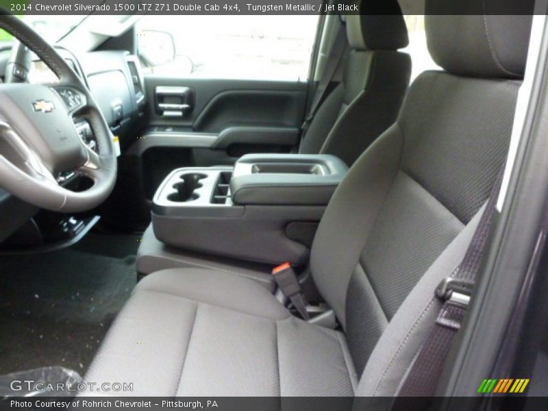 Tungsten Metallic / Jet Black 2014 Chevrolet Silverado 1500 LTZ Z71 Double Cab 4x4