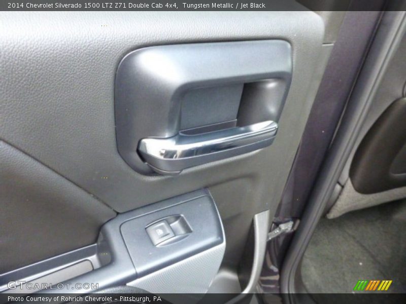 Tungsten Metallic / Jet Black 2014 Chevrolet Silverado 1500 LTZ Z71 Double Cab 4x4