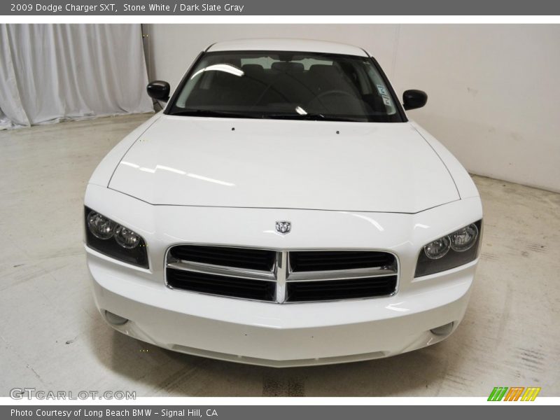 Stone White / Dark Slate Gray 2009 Dodge Charger SXT