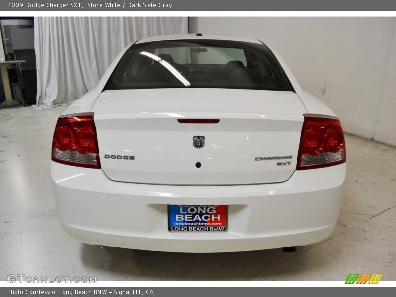 Stone White / Dark Slate Gray 2009 Dodge Charger SXT