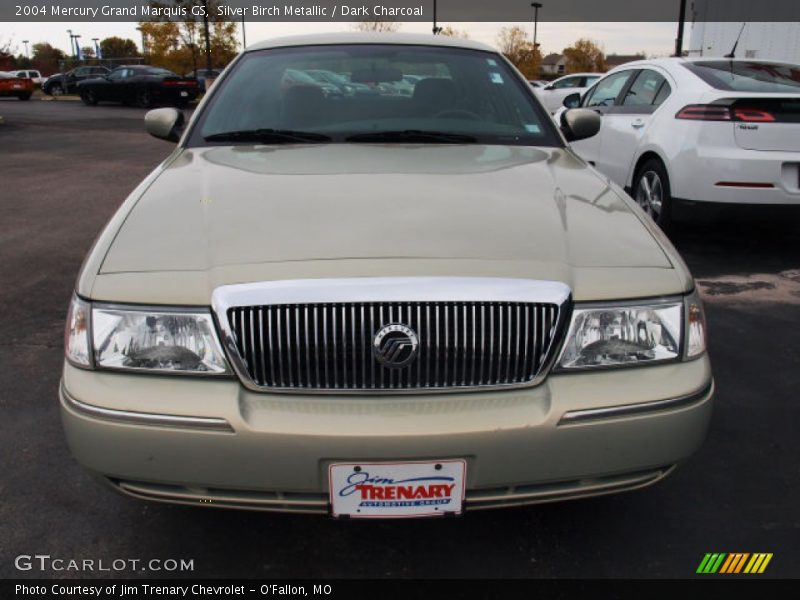 Silver Birch Metallic / Dark Charcoal 2004 Mercury Grand Marquis GS