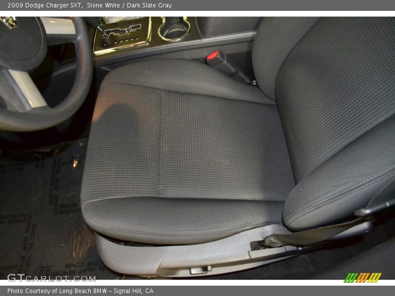 Stone White / Dark Slate Gray 2009 Dodge Charger SXT