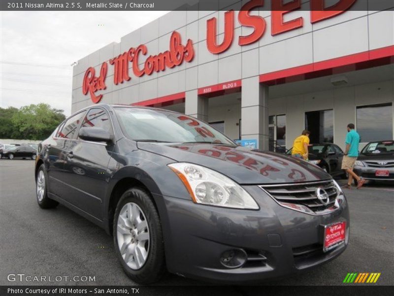 Metallic Slate / Charcoal 2011 Nissan Altima 2.5 S