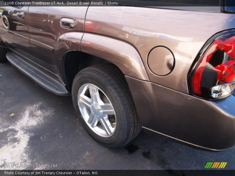 Desert Brown Metallic / Ebony 2008 Chevrolet TrailBlazer LT 4x4