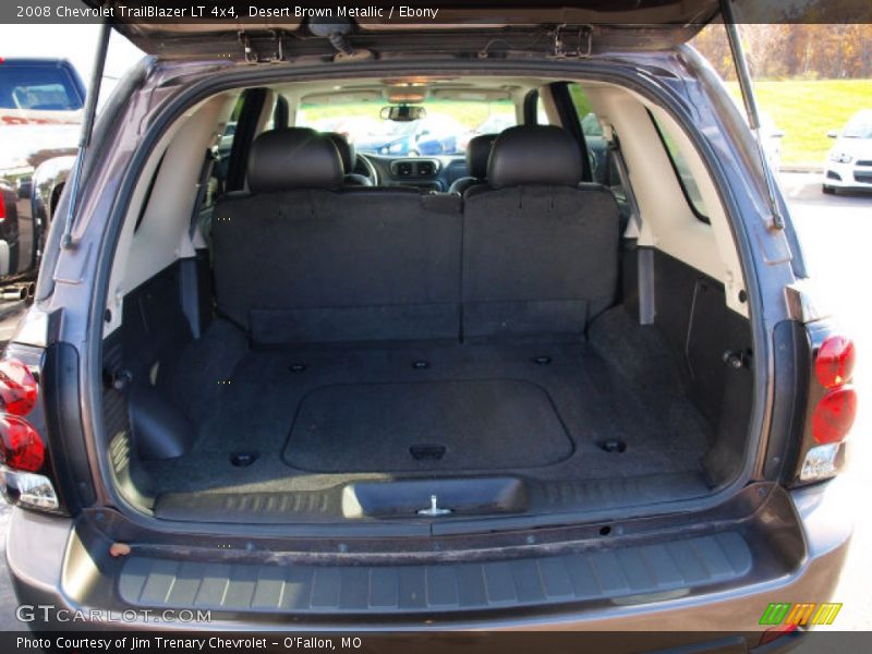 Desert Brown Metallic / Ebony 2008 Chevrolet TrailBlazer LT 4x4