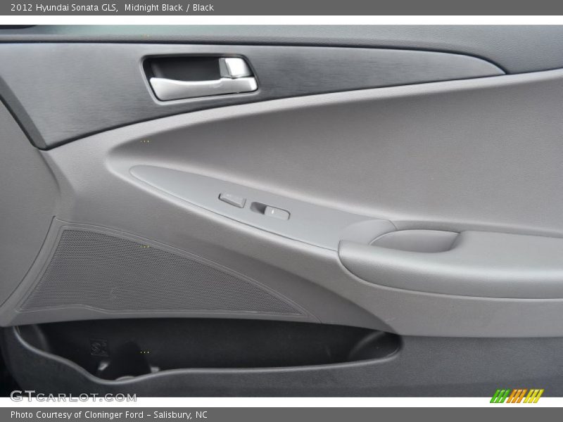 Midnight Black / Black 2012 Hyundai Sonata GLS