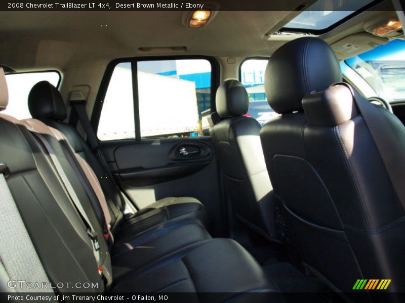 Desert Brown Metallic / Ebony 2008 Chevrolet TrailBlazer LT 4x4