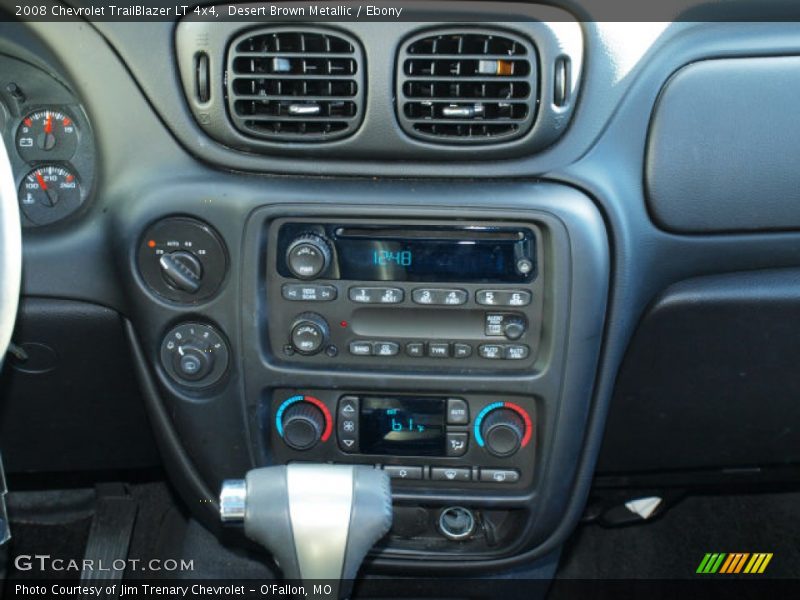 Desert Brown Metallic / Ebony 2008 Chevrolet TrailBlazer LT 4x4