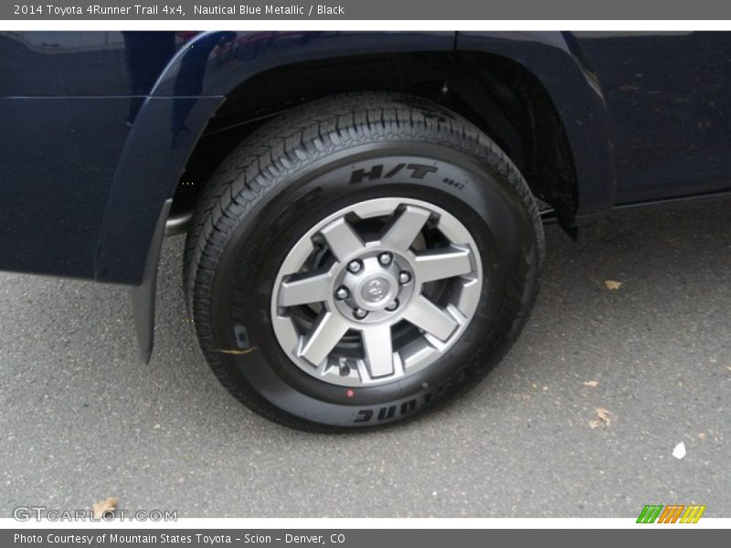 Nautical Blue Metallic / Black 2014 Toyota 4Runner Trail 4x4