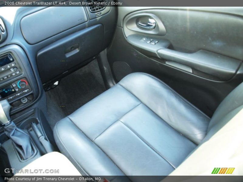 Desert Brown Metallic / Ebony 2008 Chevrolet TrailBlazer LT 4x4