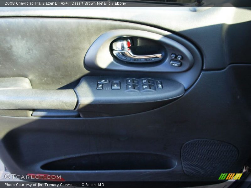 Desert Brown Metallic / Ebony 2008 Chevrolet TrailBlazer LT 4x4