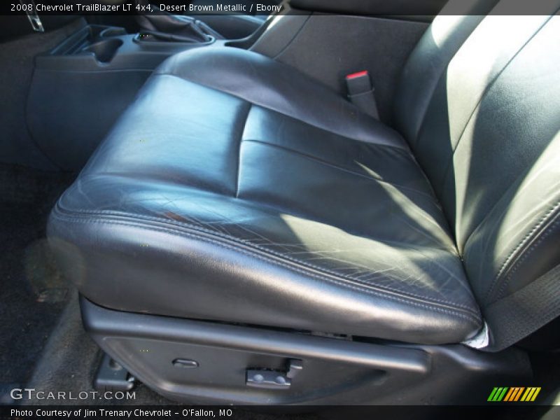 Desert Brown Metallic / Ebony 2008 Chevrolet TrailBlazer LT 4x4
