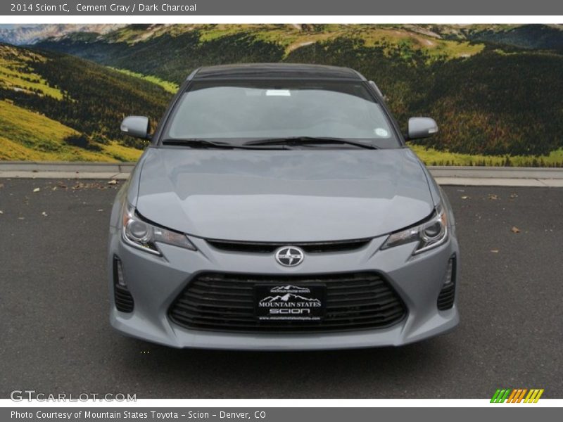 Cement Gray / Dark Charcoal 2014 Scion tC