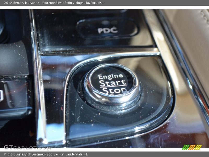 Controls of 2012 Mulsanne 
