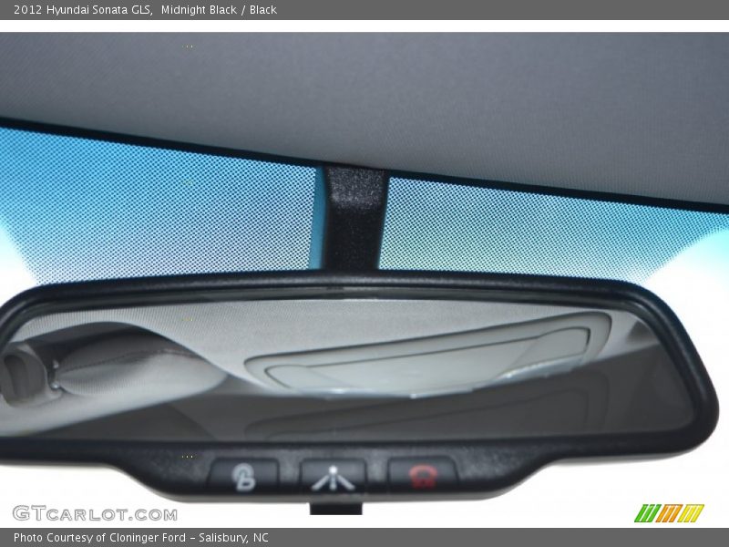 Midnight Black / Black 2012 Hyundai Sonata GLS