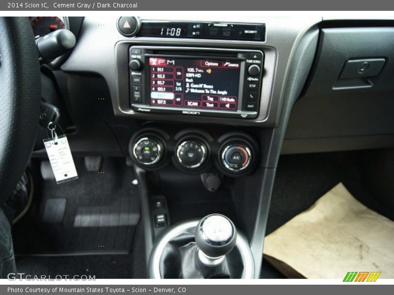 Cement Gray / Dark Charcoal 2014 Scion tC