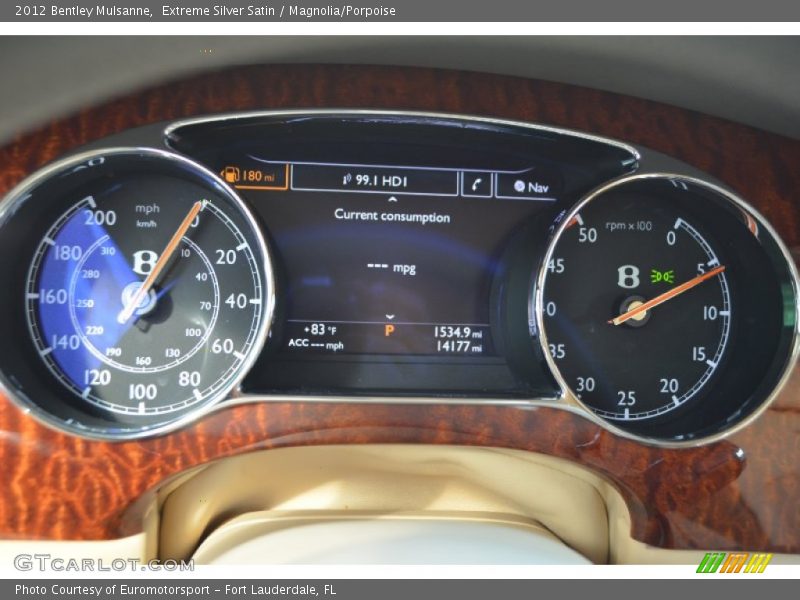  2012 Mulsanne   Gauges