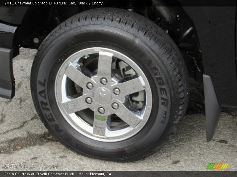Black / Ebony 2011 Chevrolet Colorado LT Regular Cab