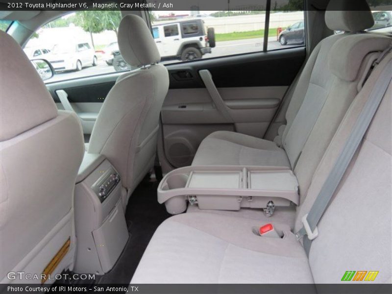 Magnetic Gray Metallic / Ash 2012 Toyota Highlander V6